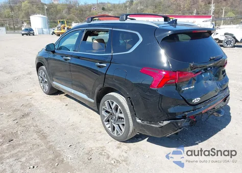 2023 Hyundai Santa Fe Calligraphy z USA, uszkodzony, nr VIN 5NMS5DAL3PH502280